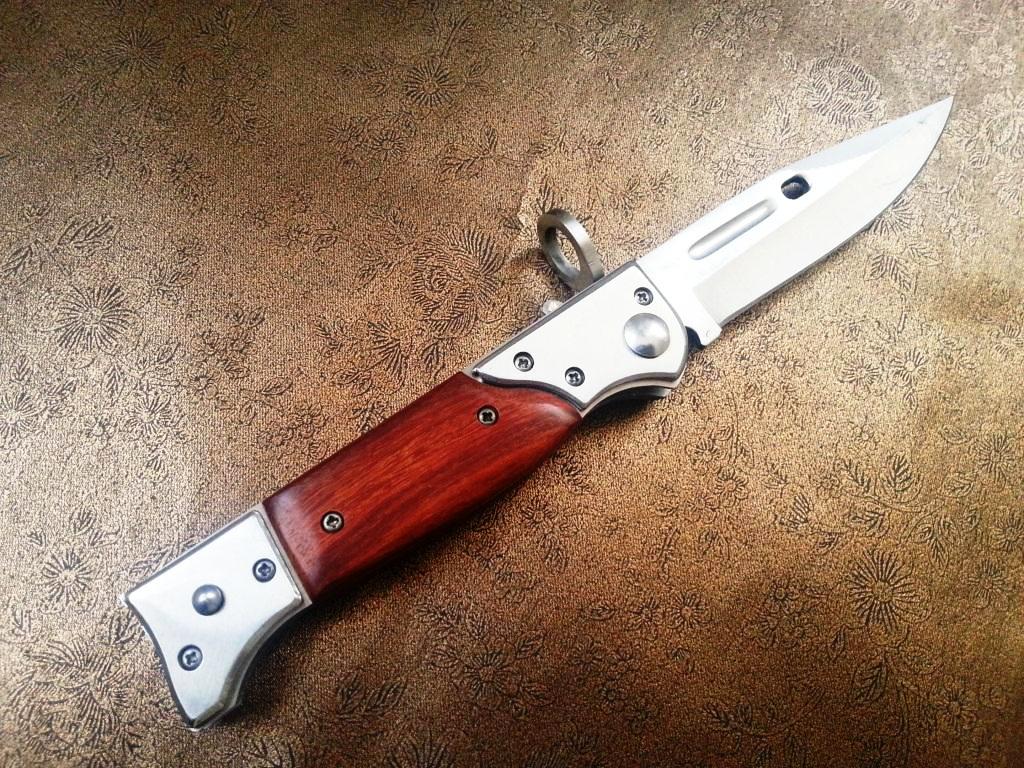 Сгъваем нож AK-47 СССР, военен тактически дизайн Сгъваем нож AK-47 СССР, военен тактически дизайн - Image 4