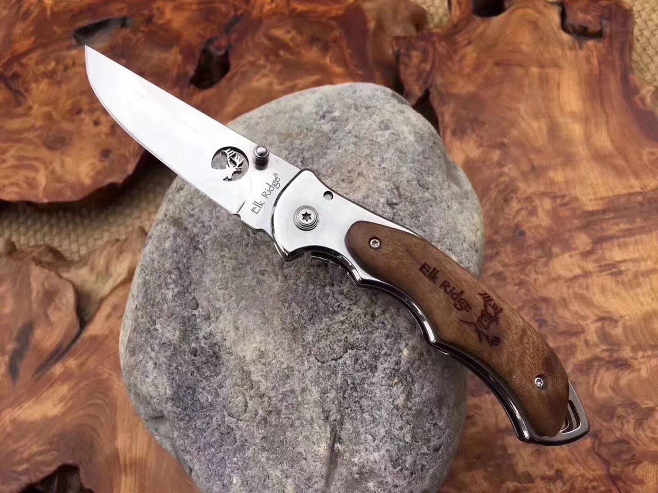 Сгъваем нож Browning ER 519, компактен и удобен за носене WildSteel