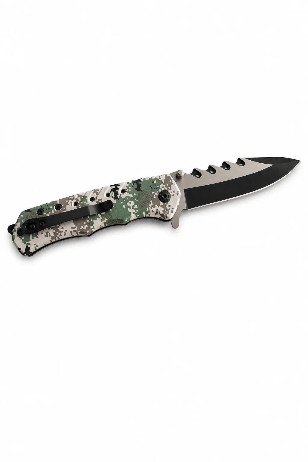 Сгъваем нож Blade Runner HunterEdge Shadow Camo, тактическа версия тактическа версия