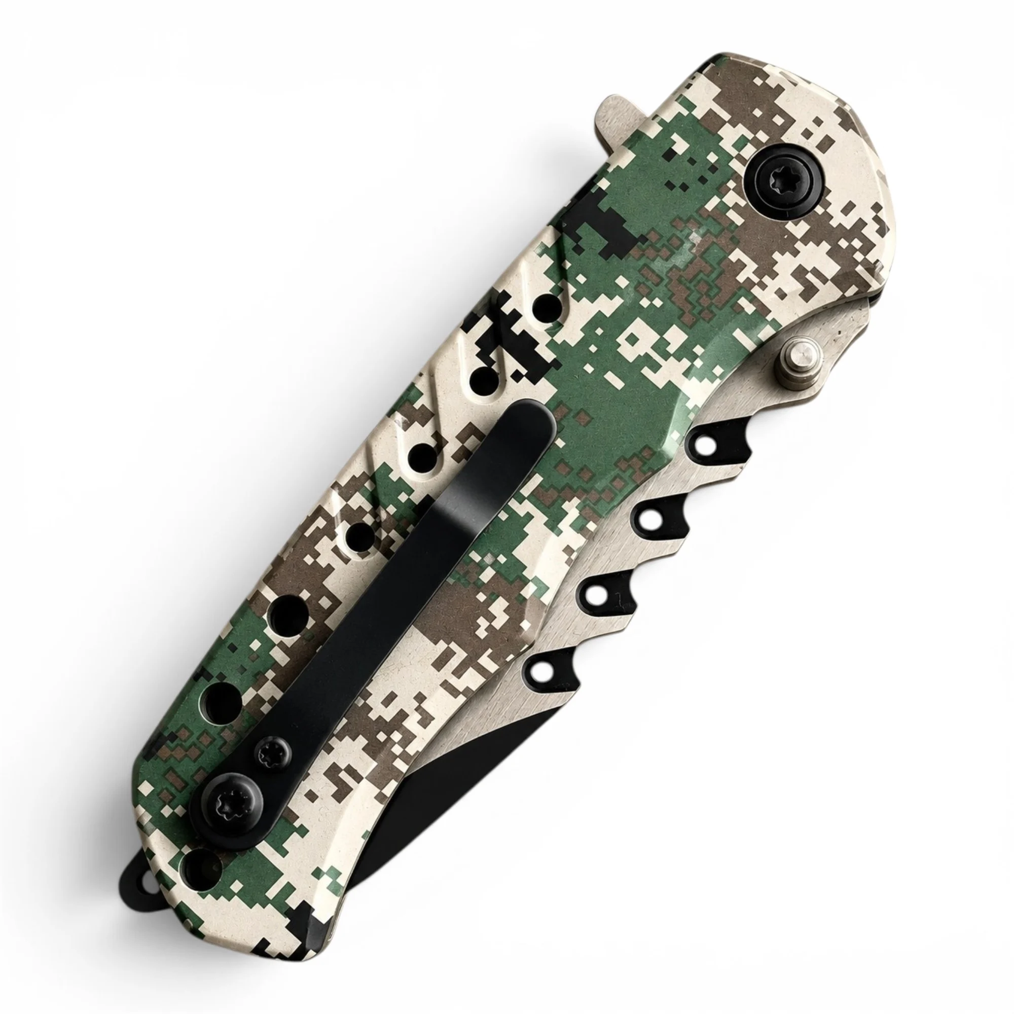Сгъваем нож Blade Runner HunterEdge Shadow Camo, тактическа версия Blade Runner