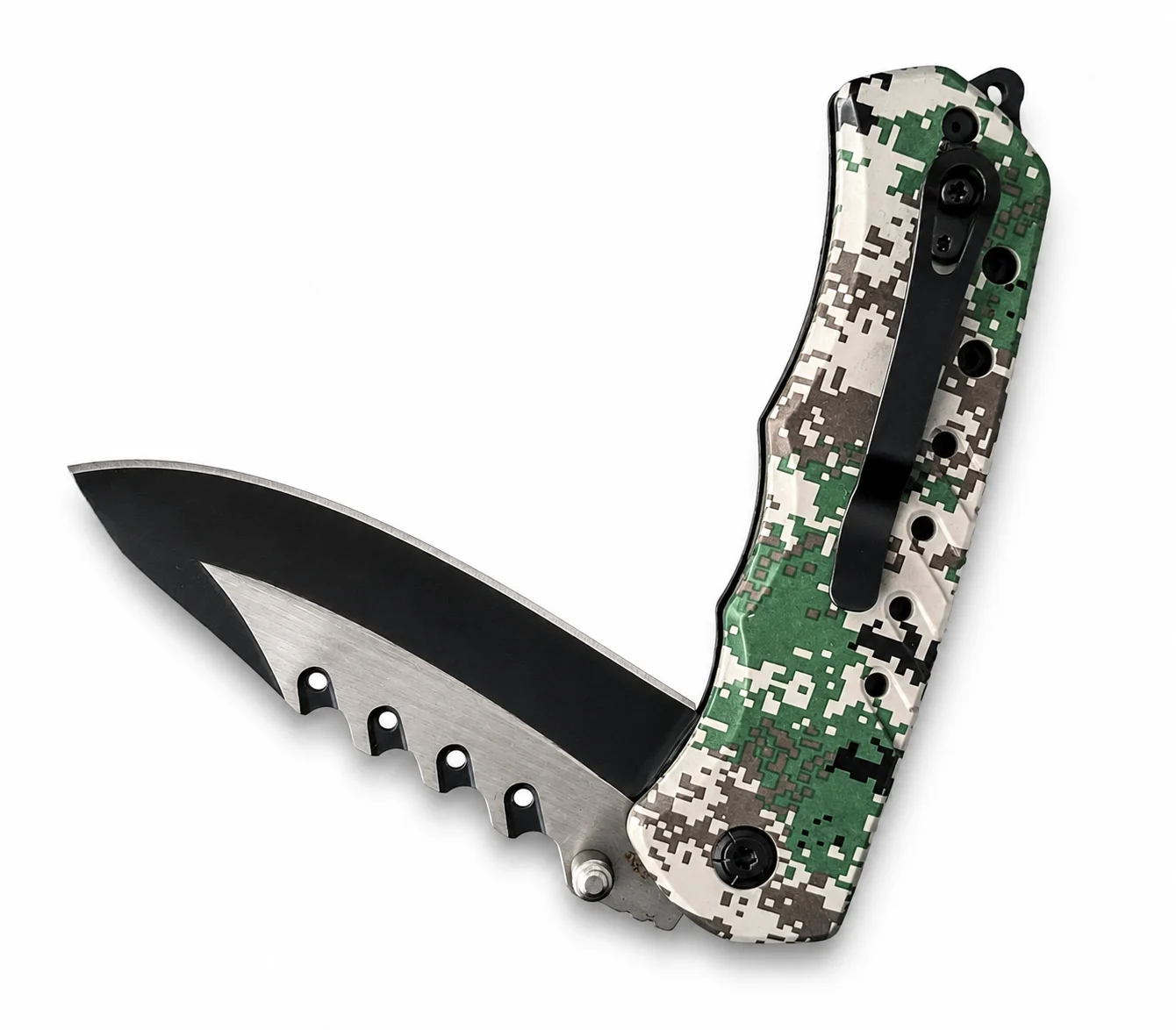 Сгъваем нож Blade Runner HunterEdge Shadow Camo, тактическа версия Сгъваем нож Blade Runner HunterEdge Shadow Camo, тактическа версия - Image 5