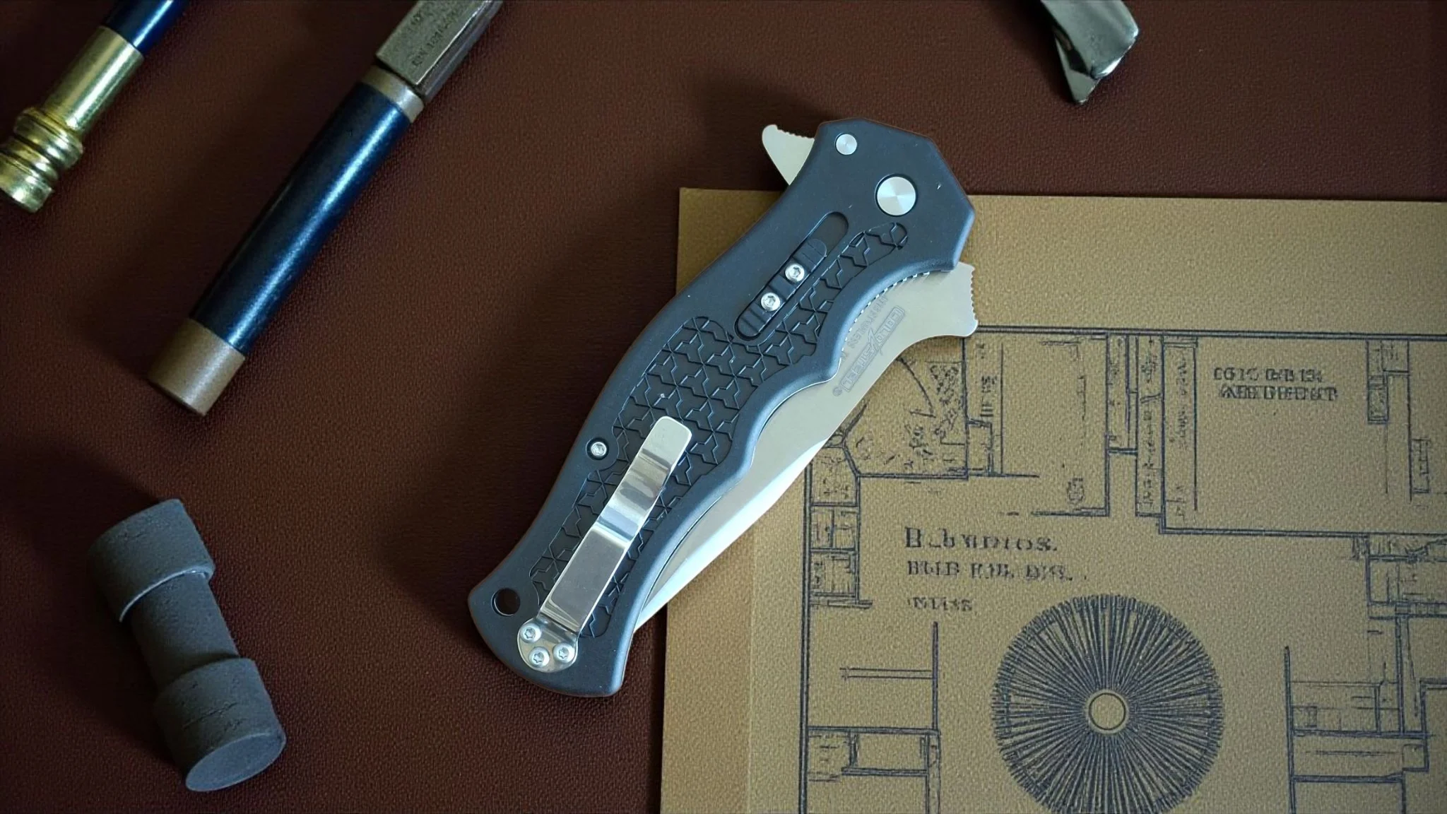 Сгъваем нож ClipPoint BladeHawk, 8Cr13MoV стомана, двойно заключване двойно заключване