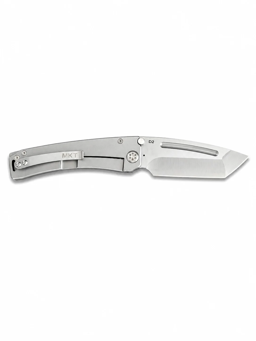 Сгъваем нож ClipPoint MaxBlade Titan D2, титаниева дръжка Сгъваем нож ClipPoint MaxBlade Titan D2, титаниева дръжка - Image 4