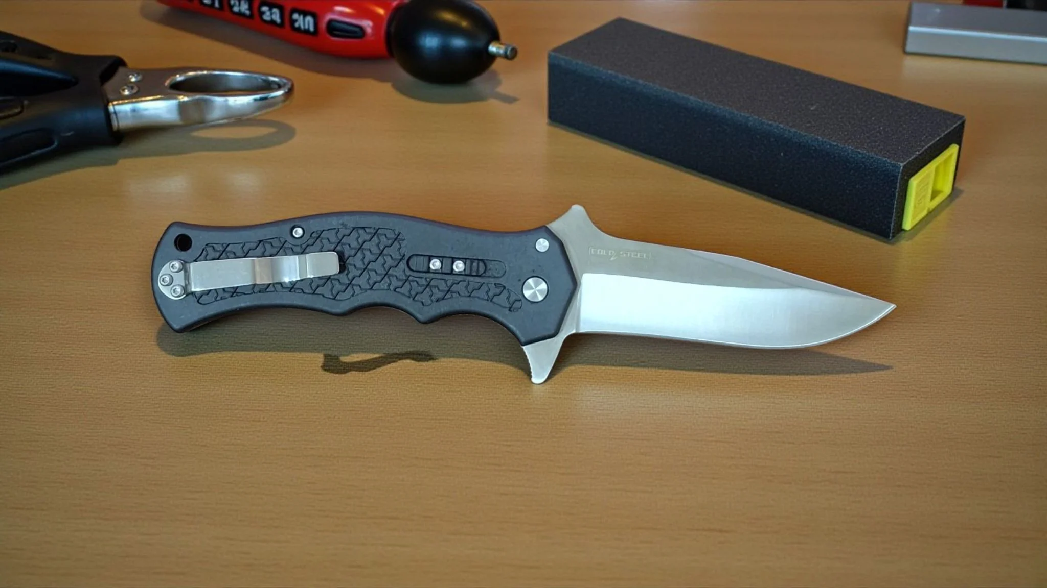 Сгъваем нож ClipPoint BladeHawk, 8Cr13MoV стомана, двойно заключване Сгъваем нож ClipPoint BladeHawk, 8Cr13MoV стомана, двойно заключване - Image 6