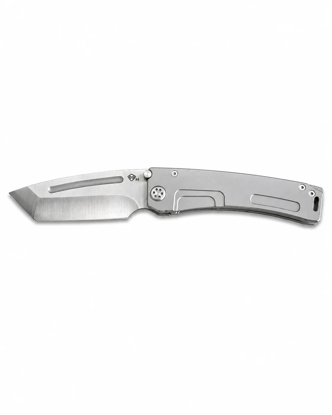 Сгъваем нож ClipPoint MaxBlade Titan D2, титаниева дръжка Сгъваем нож ClipPoint MaxBlade Titan D2