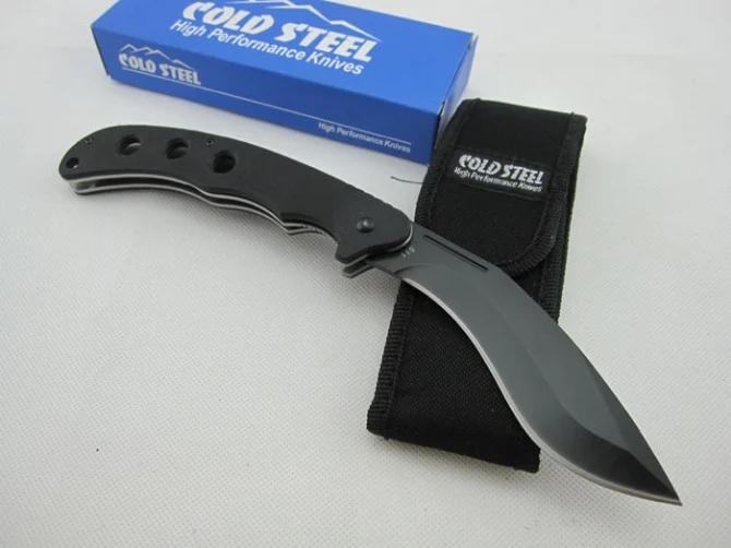 Сгъваем нож Cold Steel кукри, компактен и удобен за носене компактен и удобен за носене