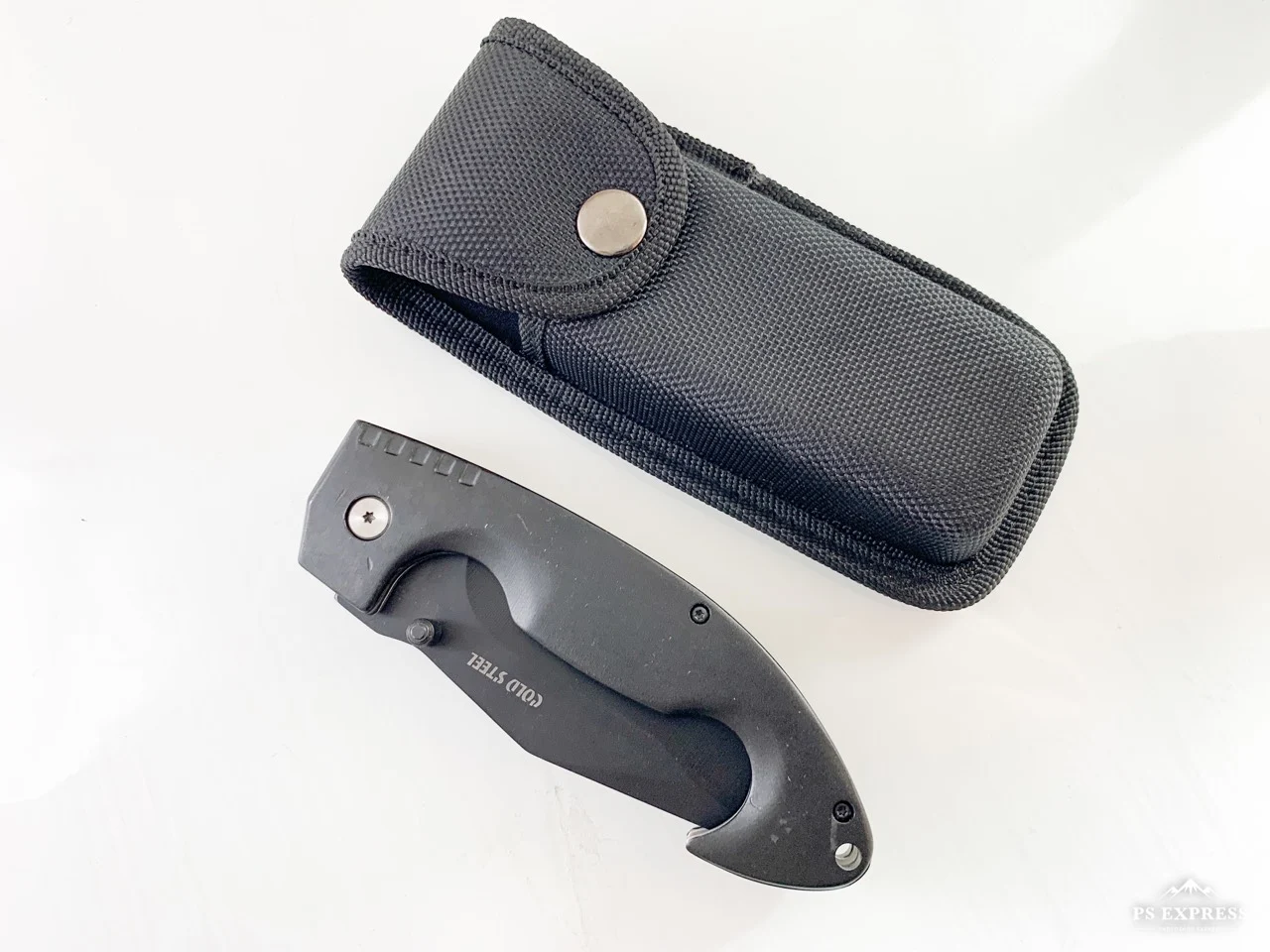 Сгъваем нож Cold Steel Spartan, черно тефлоново покритие Сгъваем нож Cold Steel Spartan, черно тефлоново покритие - Image 11