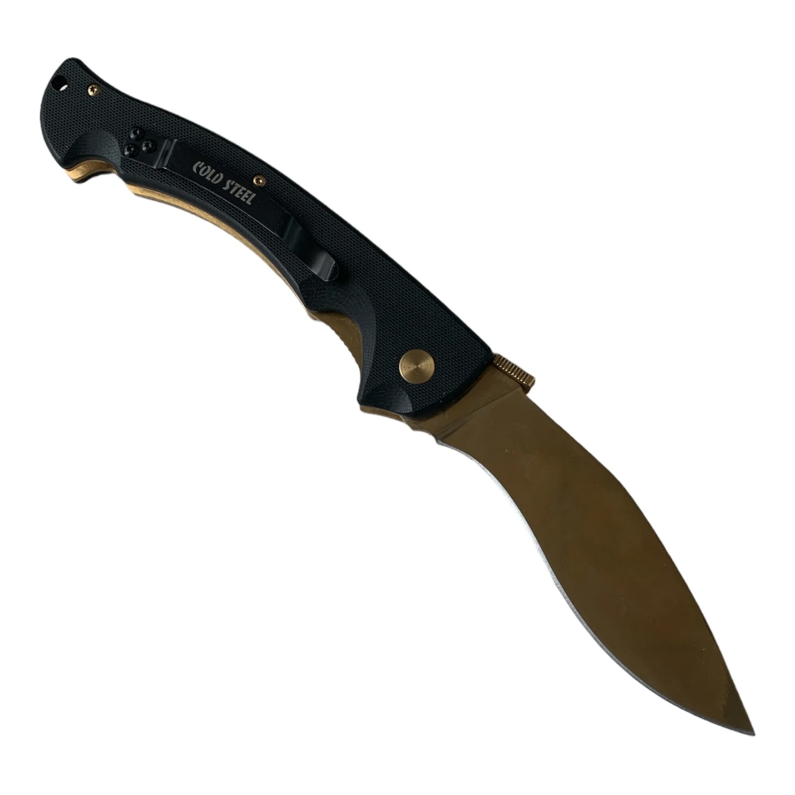 Сгъваем нож Cold Steel тип кукри, с калъф Cold Steel knife