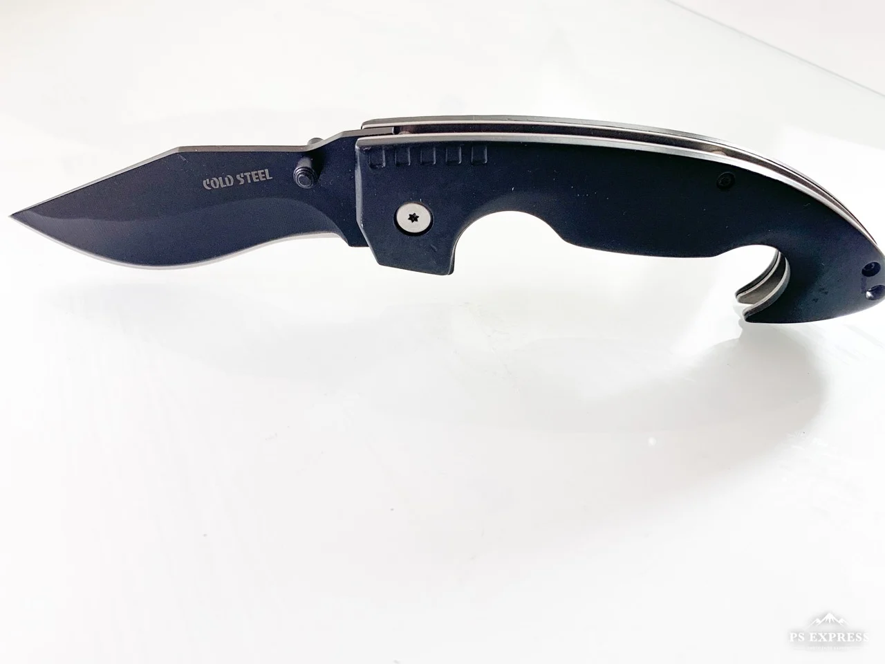 Сгъваем нож Cold Steel Spartan, черно тефлоново покритие Сгъваем нож Cold Steel Spartan, черно тефлоново покритие - Image 5