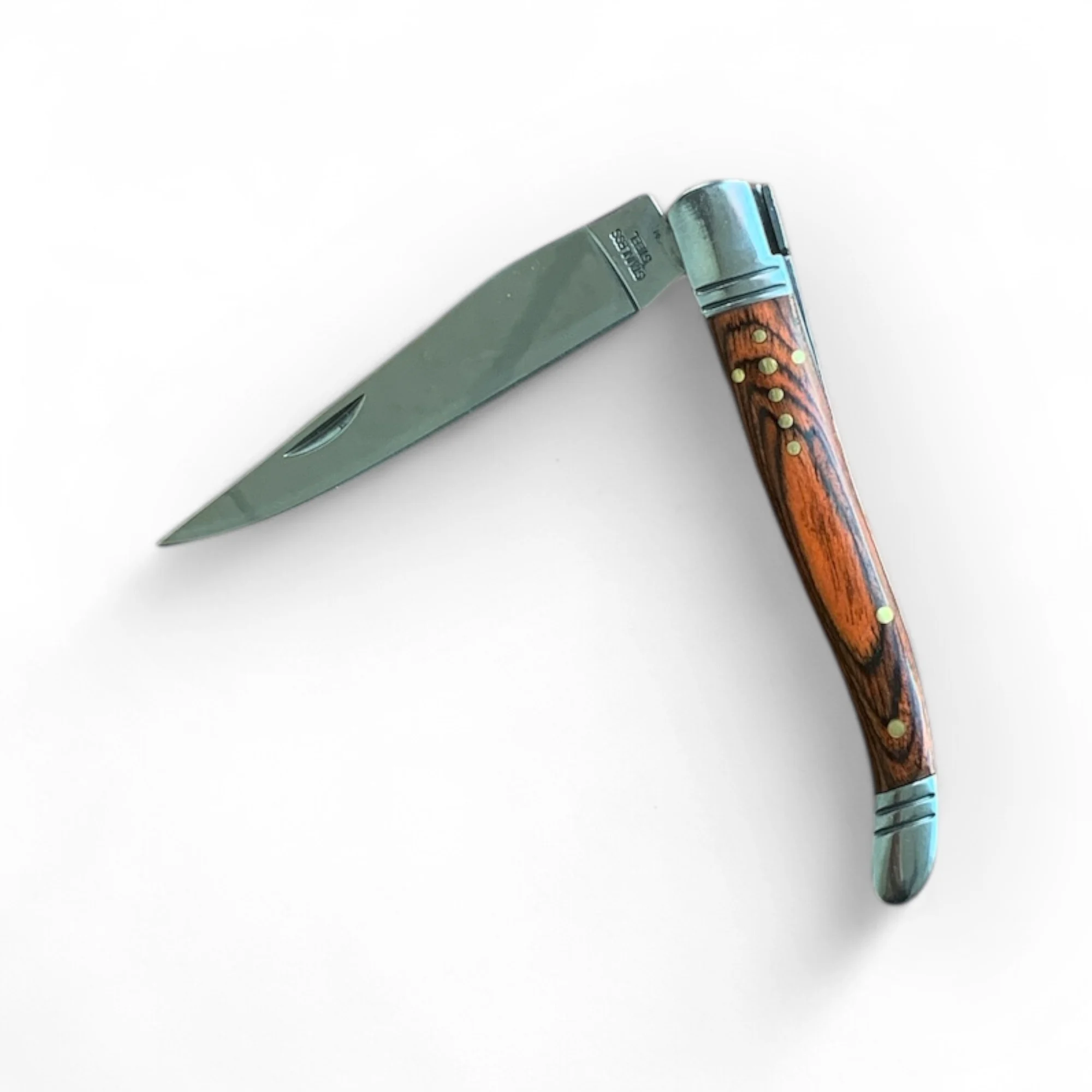 Сгъваем нож Compact Cut Laguiole Classic, дървена дръжка 3Cr13 стомана дървена дръжка 3Cr13 стомана