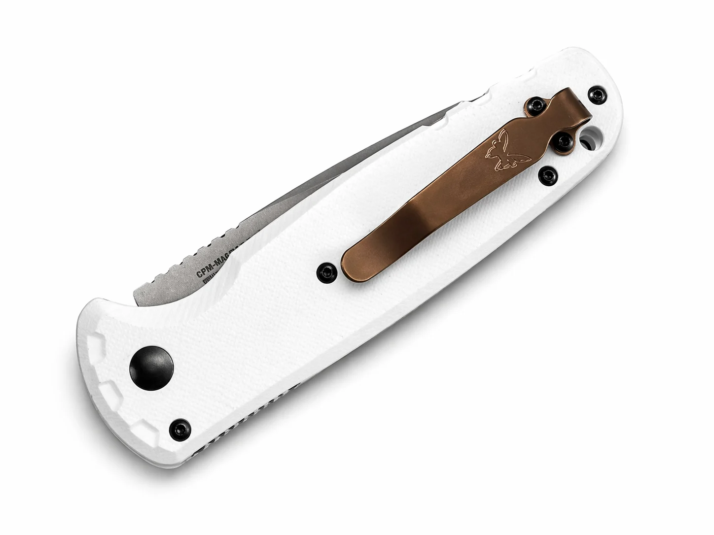 Сгъваем нож SteelForce Alpine White, D2 стомана, джобен клипс D2 стомана
