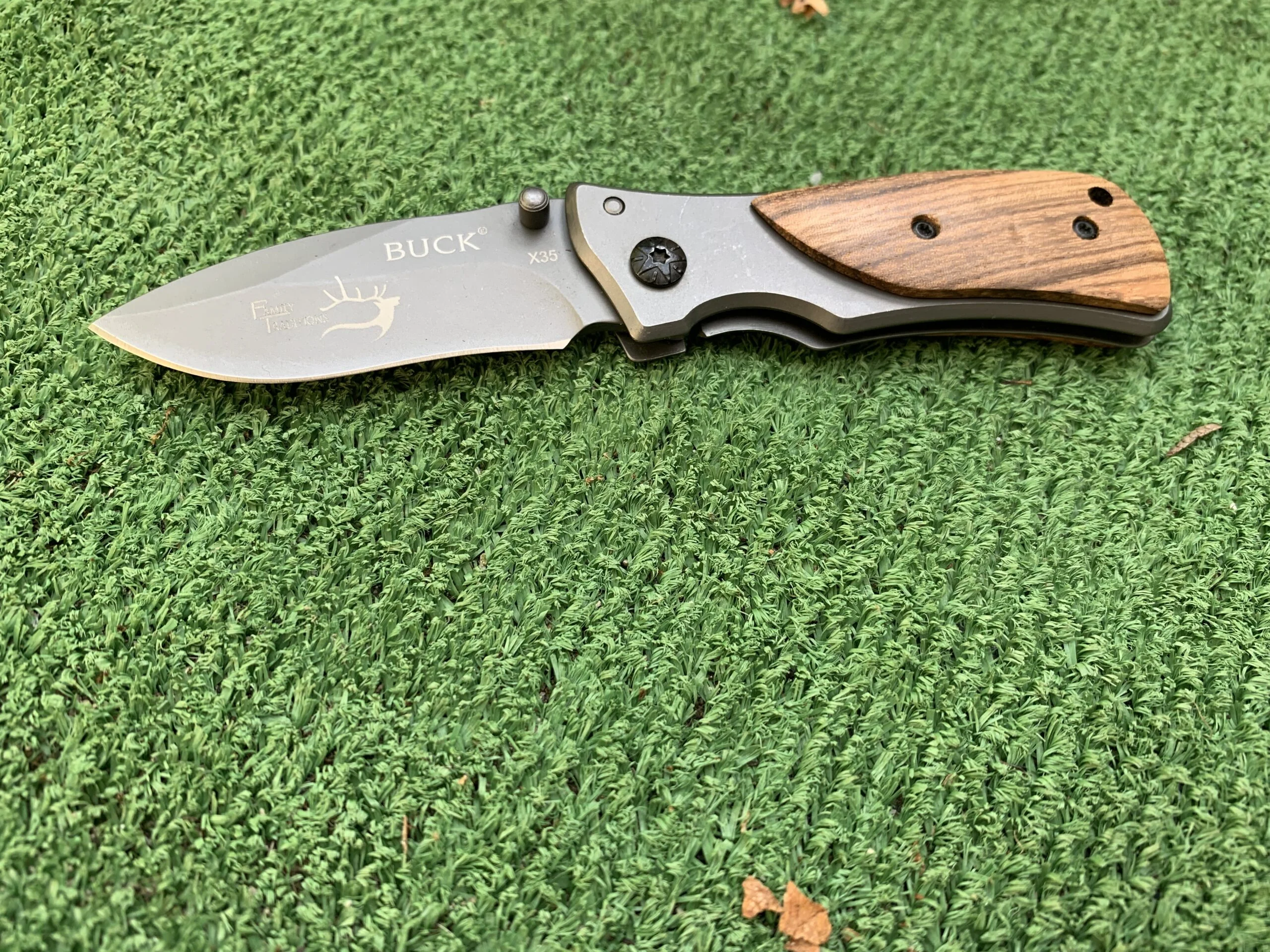 Сгъваем нож Compact Cut 440A, дървена дръжка Сгъваем нож Compact Cut 440A, дървена дръжка - Image 12