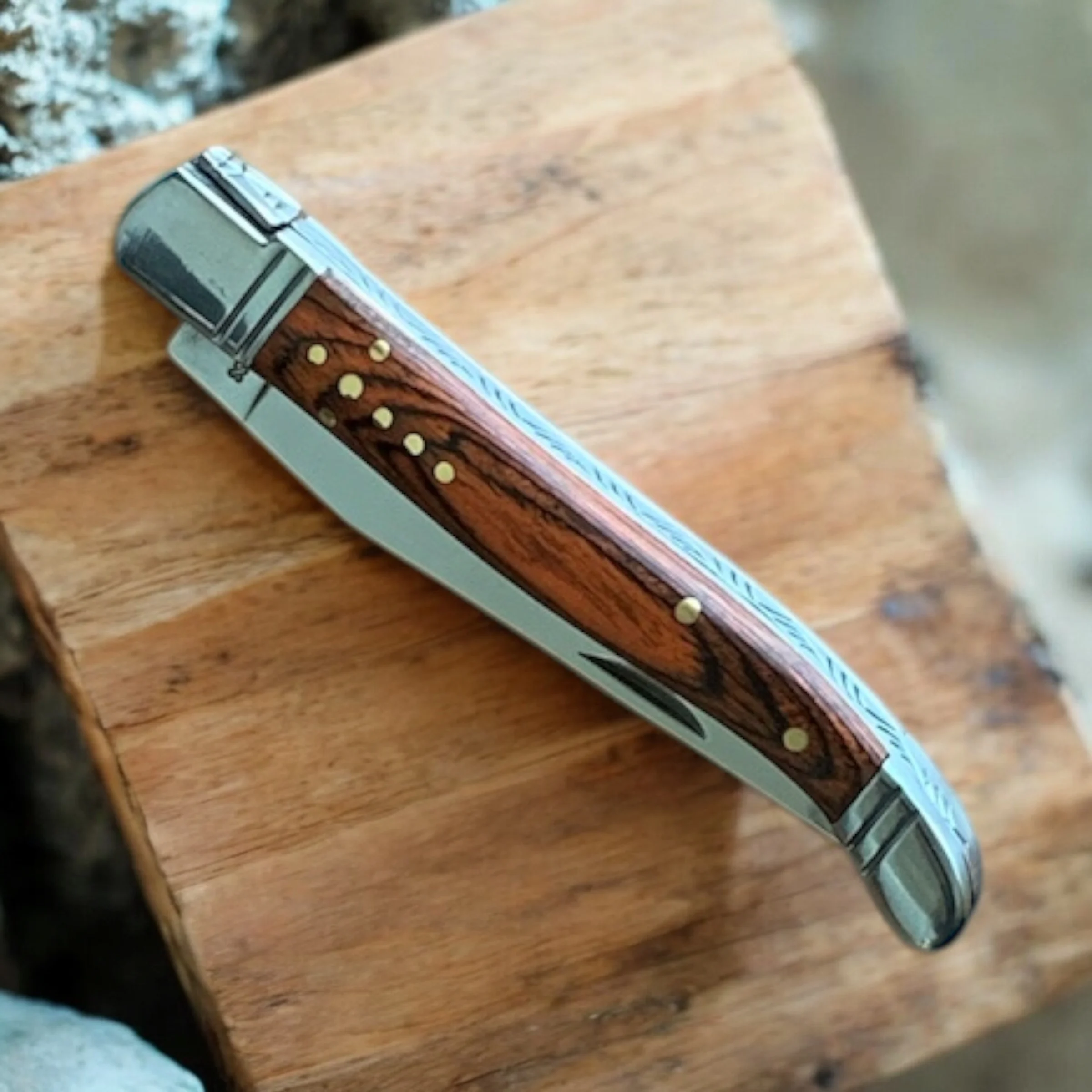 Сгъваем нож Compact Cut Laguiole Classic, дървена дръжка 3Cr13 стомана Сгъваем нож Compact Cut Laguiole Classic, дървена дръжка 3Cr13 стомана - Image 12