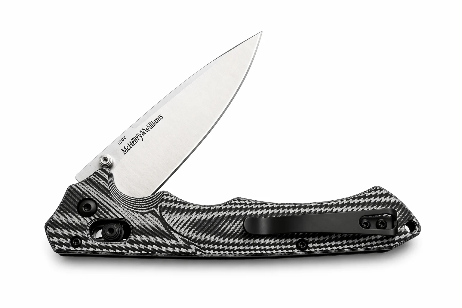 Сгъваем нож SteelForce Carbon Pro, D2 стомана с Axis Lock Compact Cut