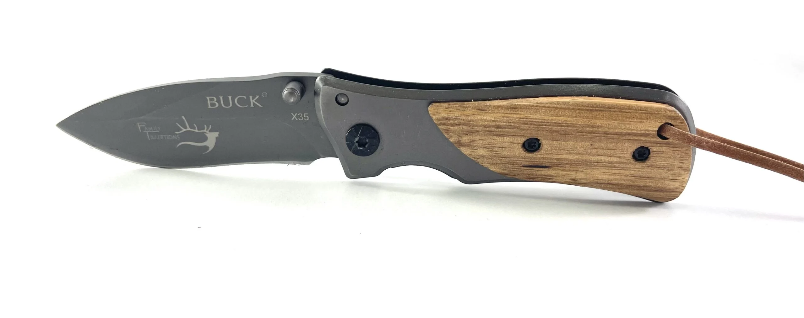Сгъваем нож Compact Cut 440A, дървена дръжка Сгъваем нож Compact Cut 440A