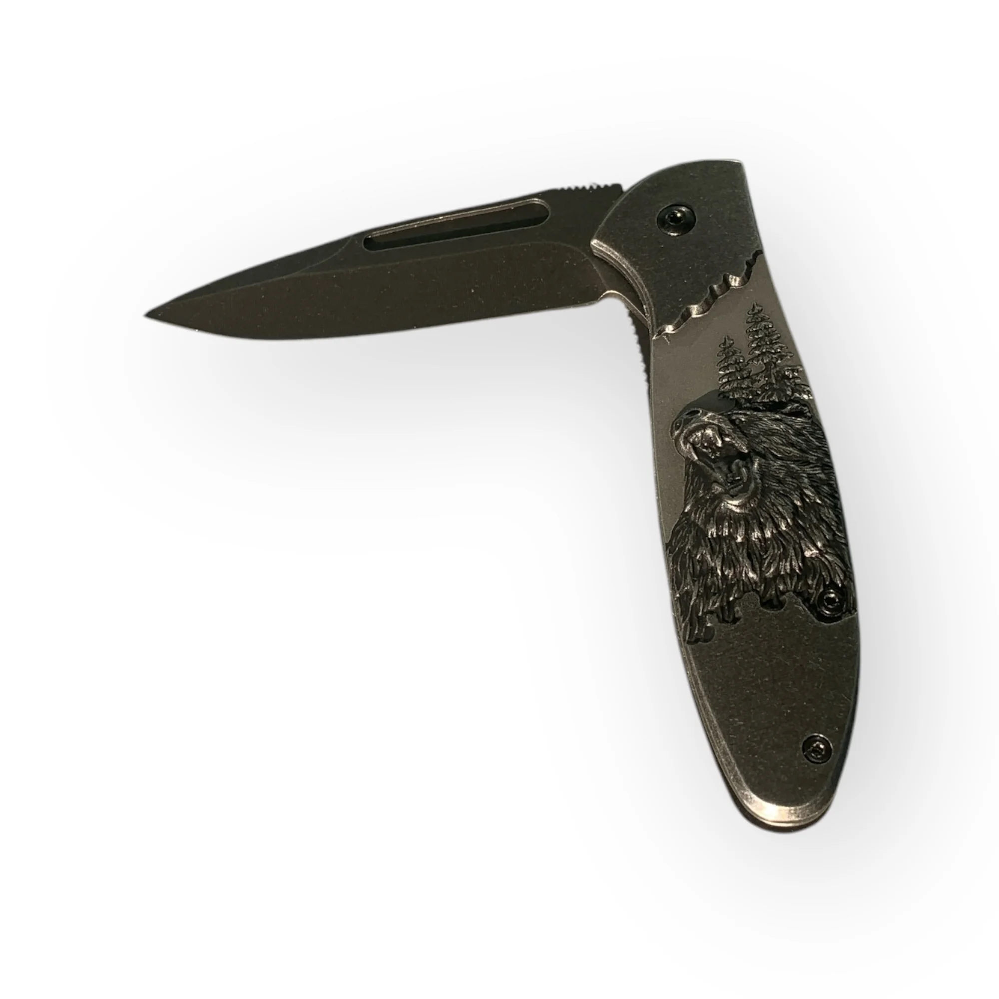 Сгъваем нож Compact Cut Grizzly Spirit, релефна гравюра мечка Сгъваем нож Compact Cut Grizzly Spirit, релефна гравюра мечка - Image 4