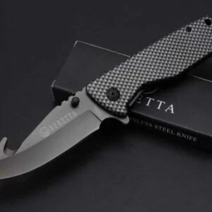 Сгъваем нож Beretta с шип за чупене на стъкло