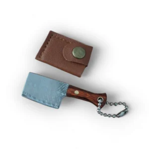 Мини сатър Compact Cut с дървена дръжка, джобен размер и кания Мини сатър Compact Cut с дървена дръжка