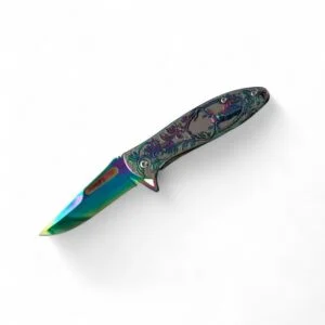 Сгъваем нож Compact Cut Неонов елен, стилен и функционален Сгъваем нож Compact Cut Неонов елен
