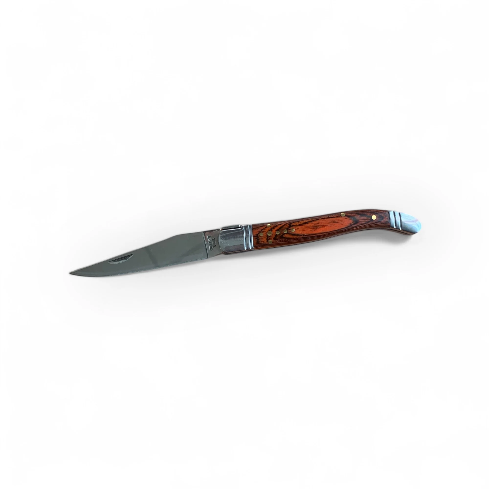 Сгъваем нож Compact Cut Laguiole Classic, дървена дръжка 3Cr13 стомана Сгъваем нож Compact Cut Laguiole Classic