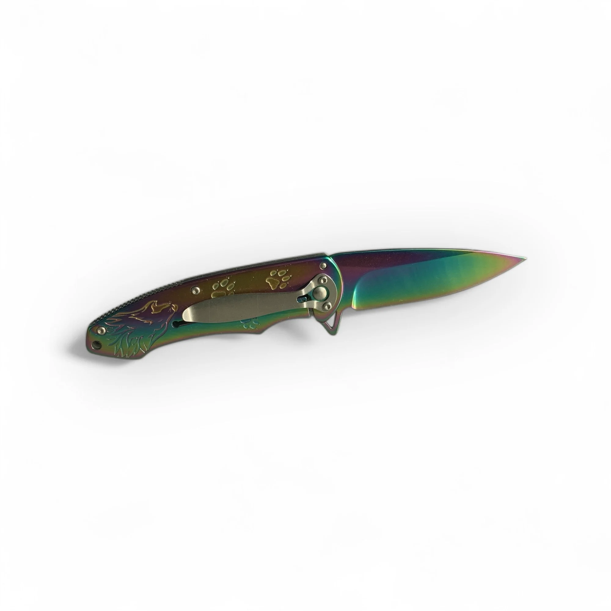 Сгъваем нож Compact Cut Wolf Spirit, гравиран вълк Сгъваем нож Compact Cut Wolf Spirit, гравиран вълк - Image 6