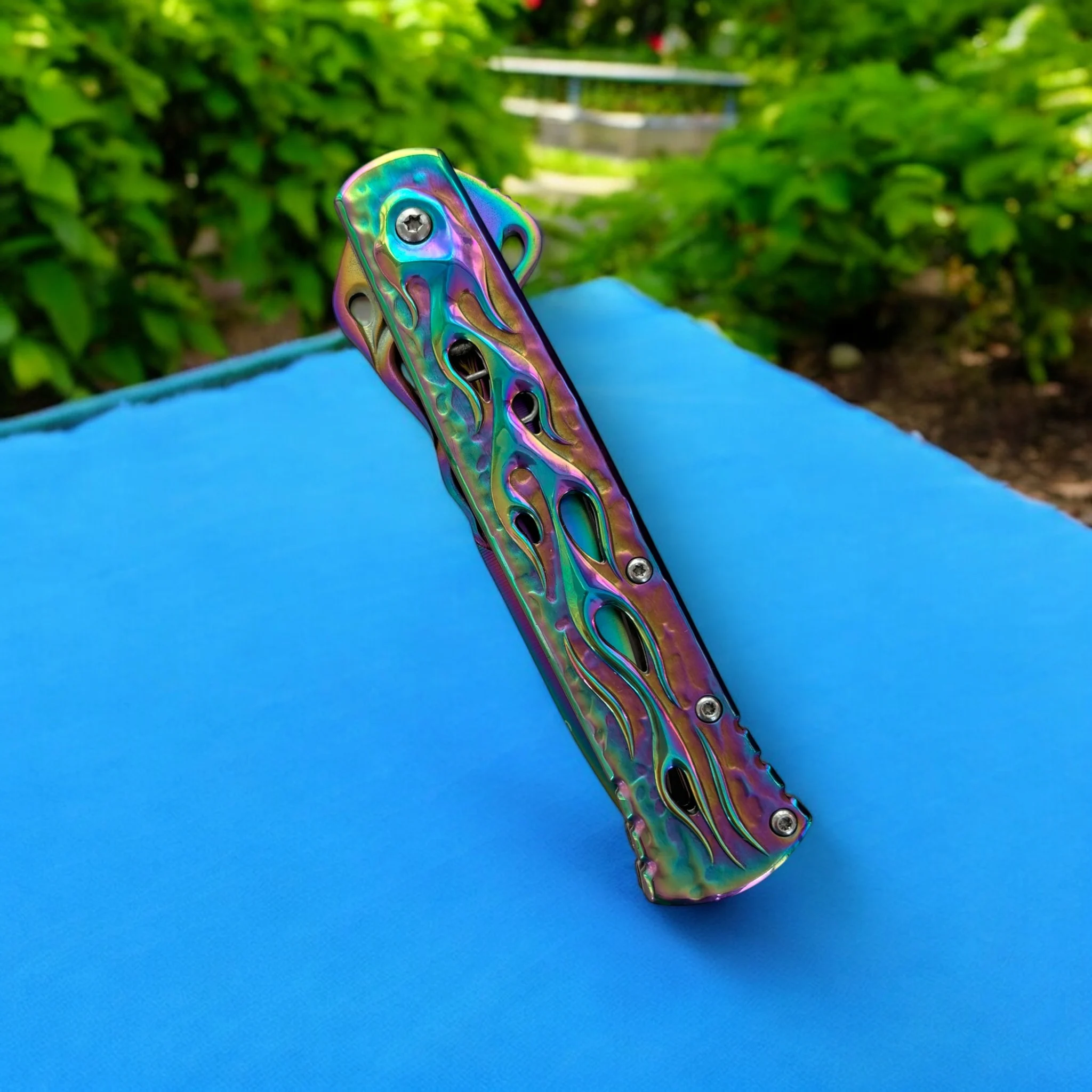 Сгъваем нож Compact Cut Inferno Flare, титаниево покритие Сгъваем нож Compact Cut Inferno Flare, титаниево покритие - Image 6