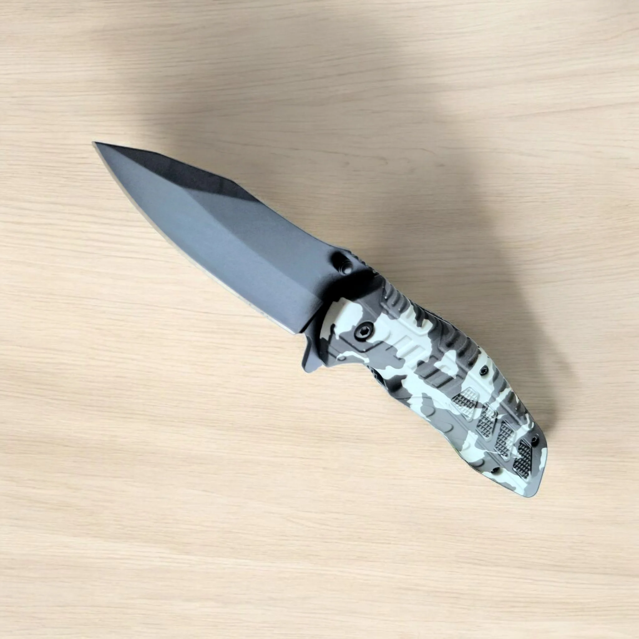 Сгъваем нож Compact Cut Survivor Camo, магнезиева запалка и свирка Сгъваем нож Compact Cut Survivor Camo, магнезиева запалка и свирка - Image 7
