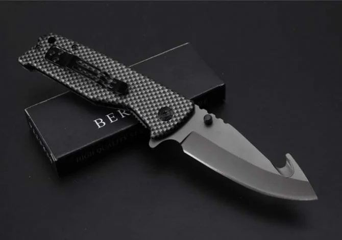 Сгъваем нож Beretta с шип за чупене на стъкло, полуавтоматичен Сгъваем нож Beretta с шип за чупене на стъкло, полуавтоматичен - Image 8