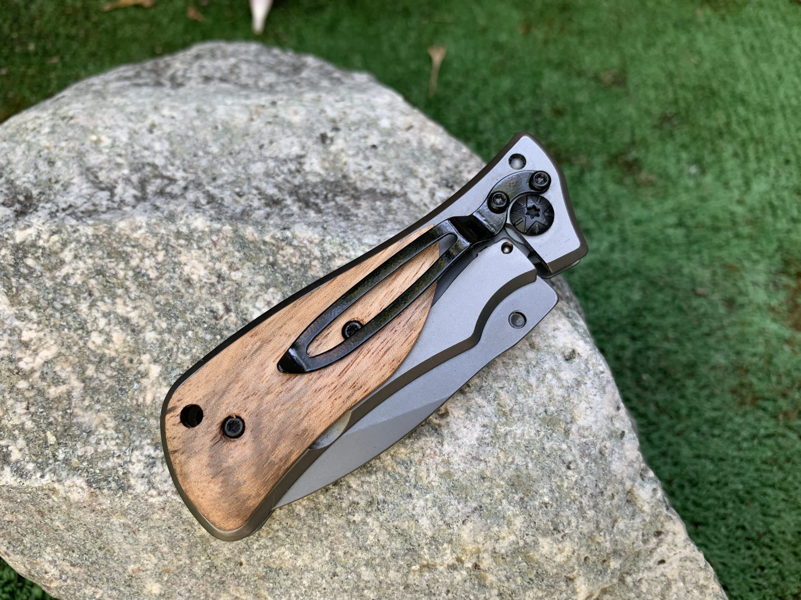 Сгъваем нож Compact Cut 440A, дървена дръжка Сгъваем нож Compact Cut 440A, дървена дръжка - Image 10