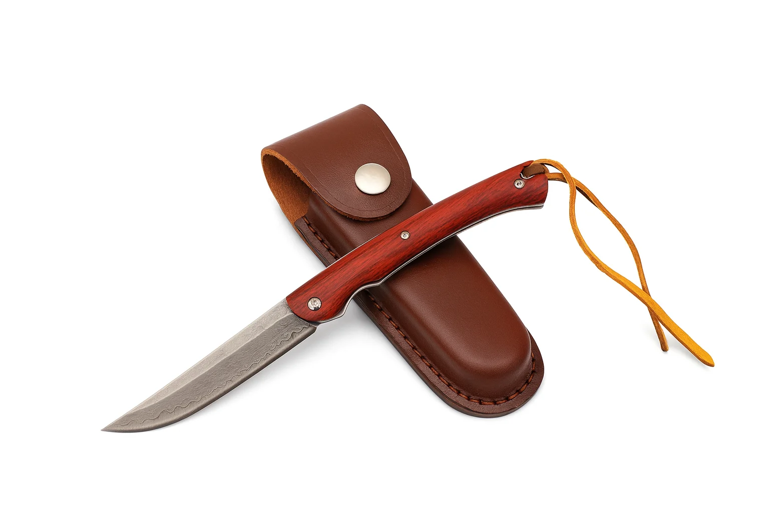 Сгъваем нож Damask Redwood Trail VG10, дамаска стомана 20.5 см Damask pocket knives