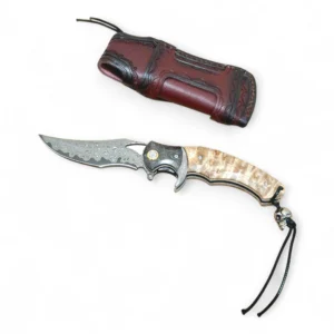 Сгъваем нож Damask Falcon Edge