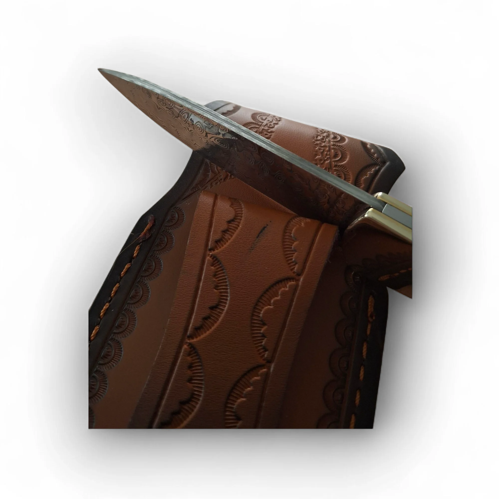 Сгъваем нож Damask Forest Antler 195, дамаска VG10 стомана Сгъваем нож Damask Forest Antler 195, дамаска VG10 стомана - Image 7
