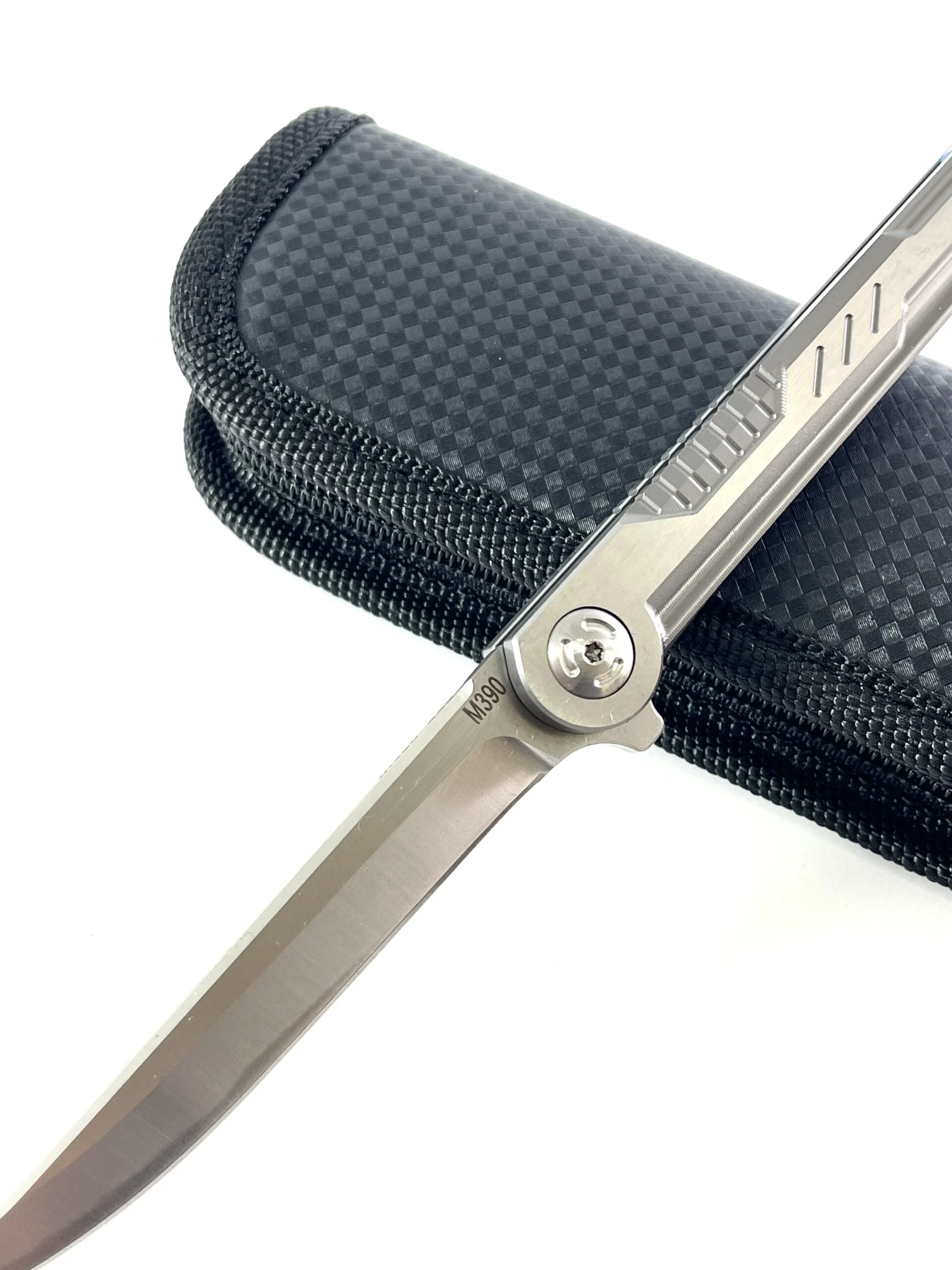 Сгъваем нож Fold Tech Flipper M390, титаново дръжка Fold Tech