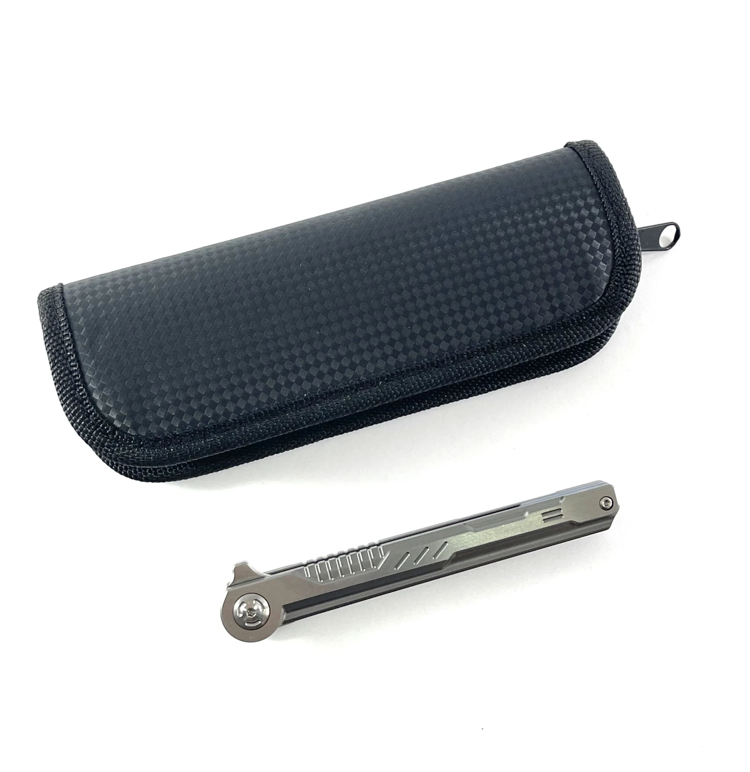 Сгъваем нож Fold Tech Flipper M390, титаново дръжка Сгъваем нож Fold Tech Flipper M390, титаново дръжка - Image 6