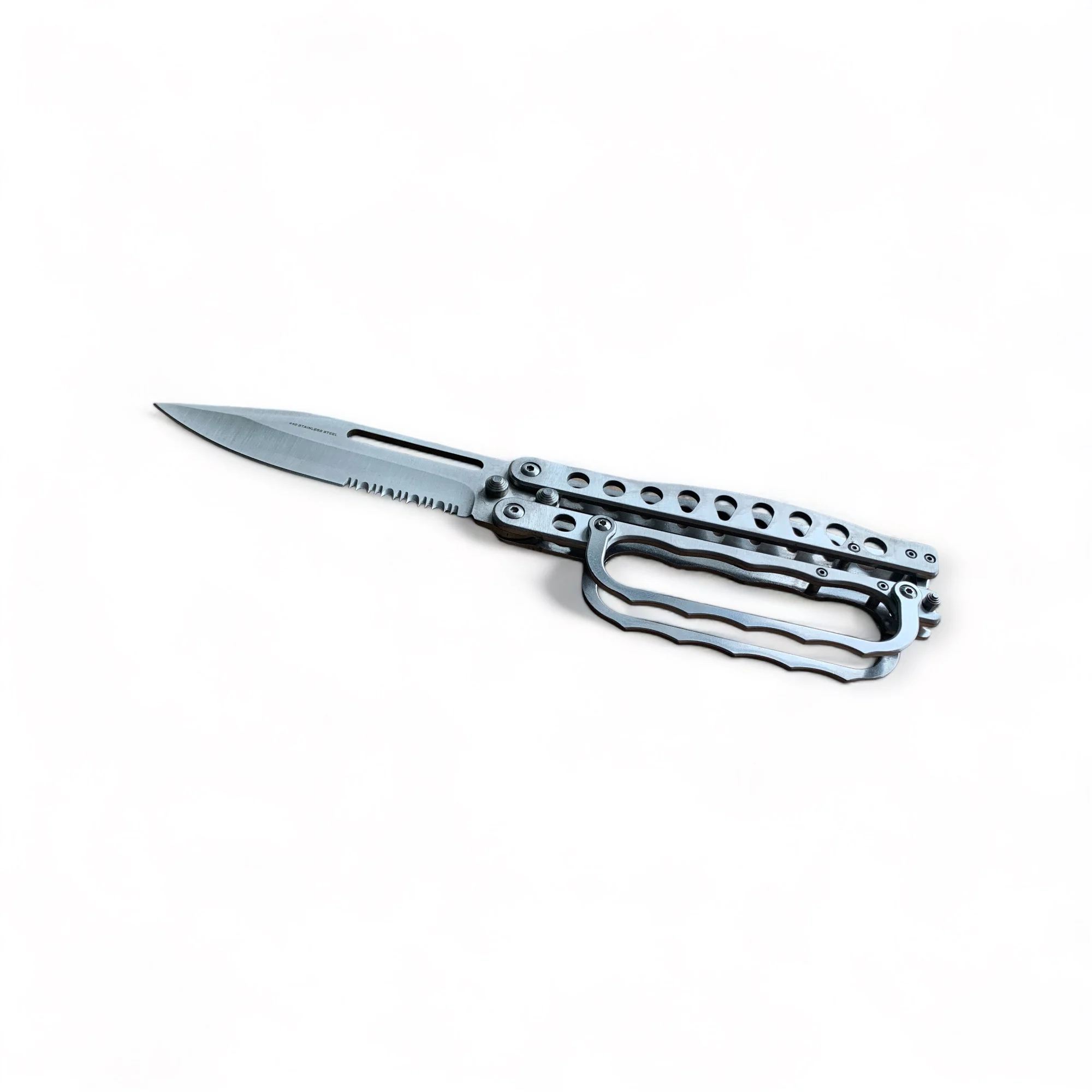 Нож Butterfly Trench Knife, двустранно сребристо острие Нож Butterfly Trench Knife, двустранно сребристо острие - Image 7