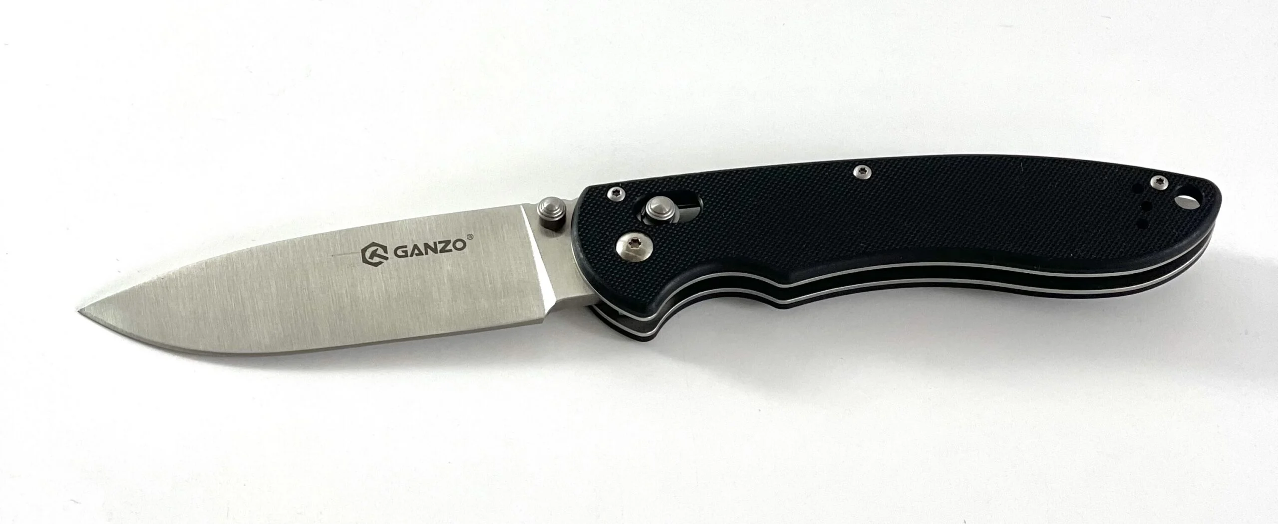 Сгъваем джобен нож Ganzo G740-BK, 440C стомана, дръжка G10 Сгъваем джобен нож Ganzo G740-BK