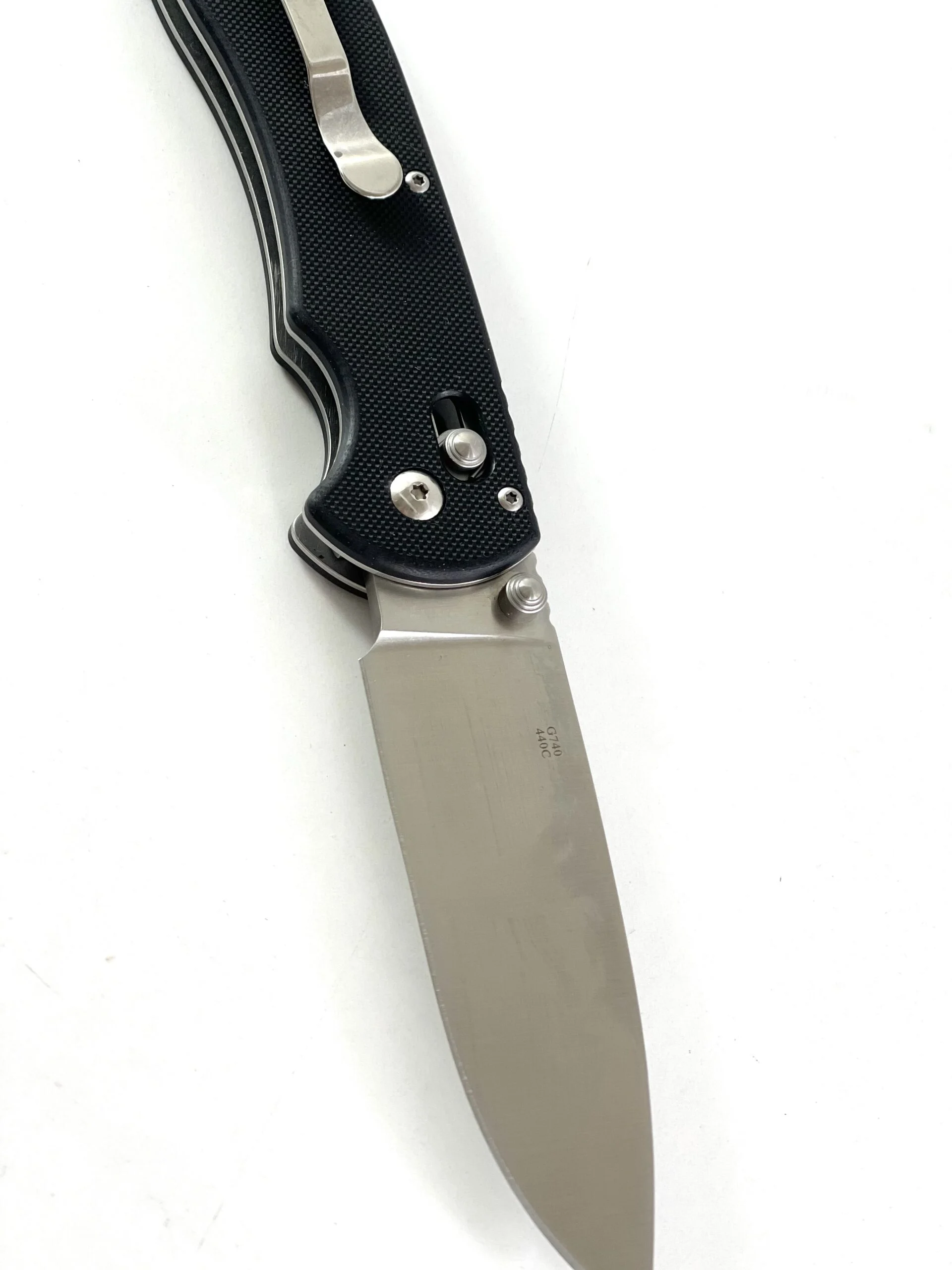 Сгъваем джобен нож Ganzo G740-BK, 440C стомана, дръжка G10 Сгъваем джобен нож Ganzo G740-BK, 440C стомана, дръжка G10 - Image 10