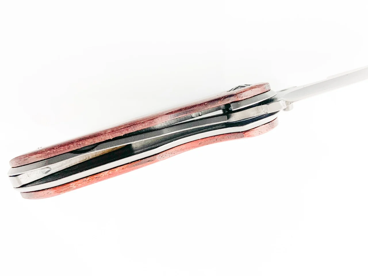 Сгъваем нож Buck X48, иноксово покритие и дървени чирени Сгъваем нож Buck X48, иноксово покритие и дървени чирени - Image 5