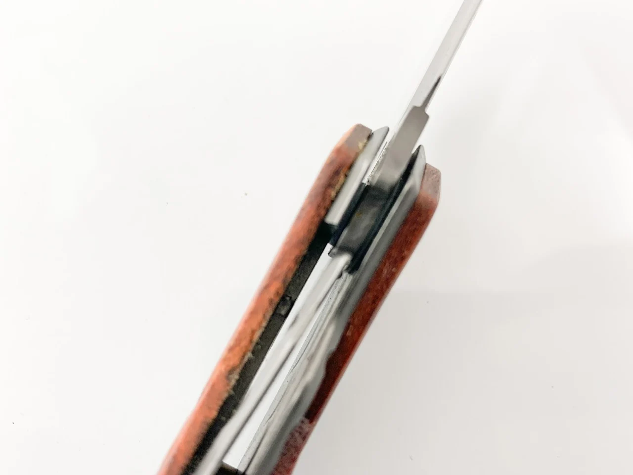 Сгъваем нож Buck X59, иноксово покритие и дървени чирени Сгъваем нож Buck X59, иноксово покритие и дървени чирени - Image 9