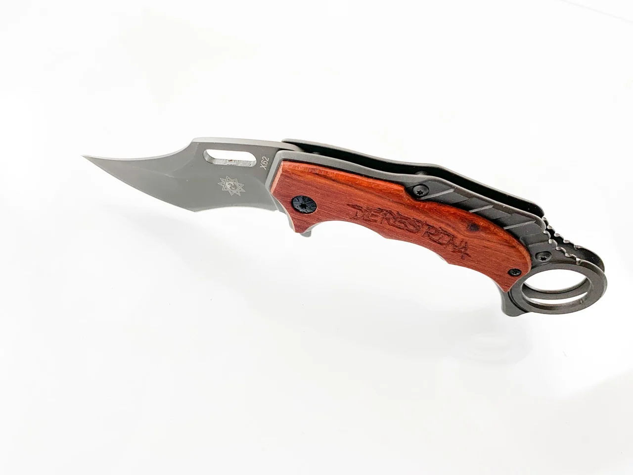 Сгъваем тактически нож Derespina X62, карамбит с висока издръжливост Karambit knife