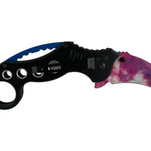 Сгъваем нож Karambit Galaxy, тактически и компактен Сгъваем нож Karambit Galaxy