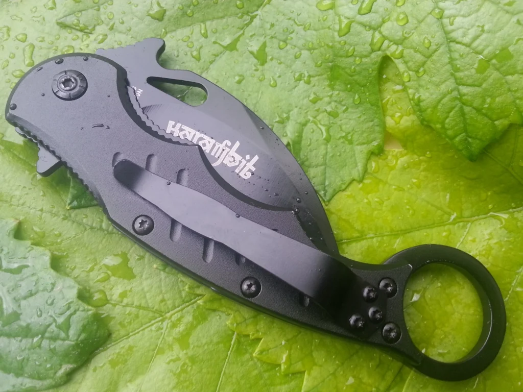 Полуавтоматичен нож Karambit FOX CS GO, антирефлекторно черно покритие Полуавтоматичен нож Karambit FOX CS GO, антирефлекторно черно покритие - Image 4