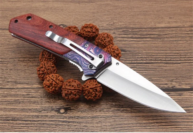 Сгъваем нож Browning DA135, полуавтоматичен механизъм Nature's Edge