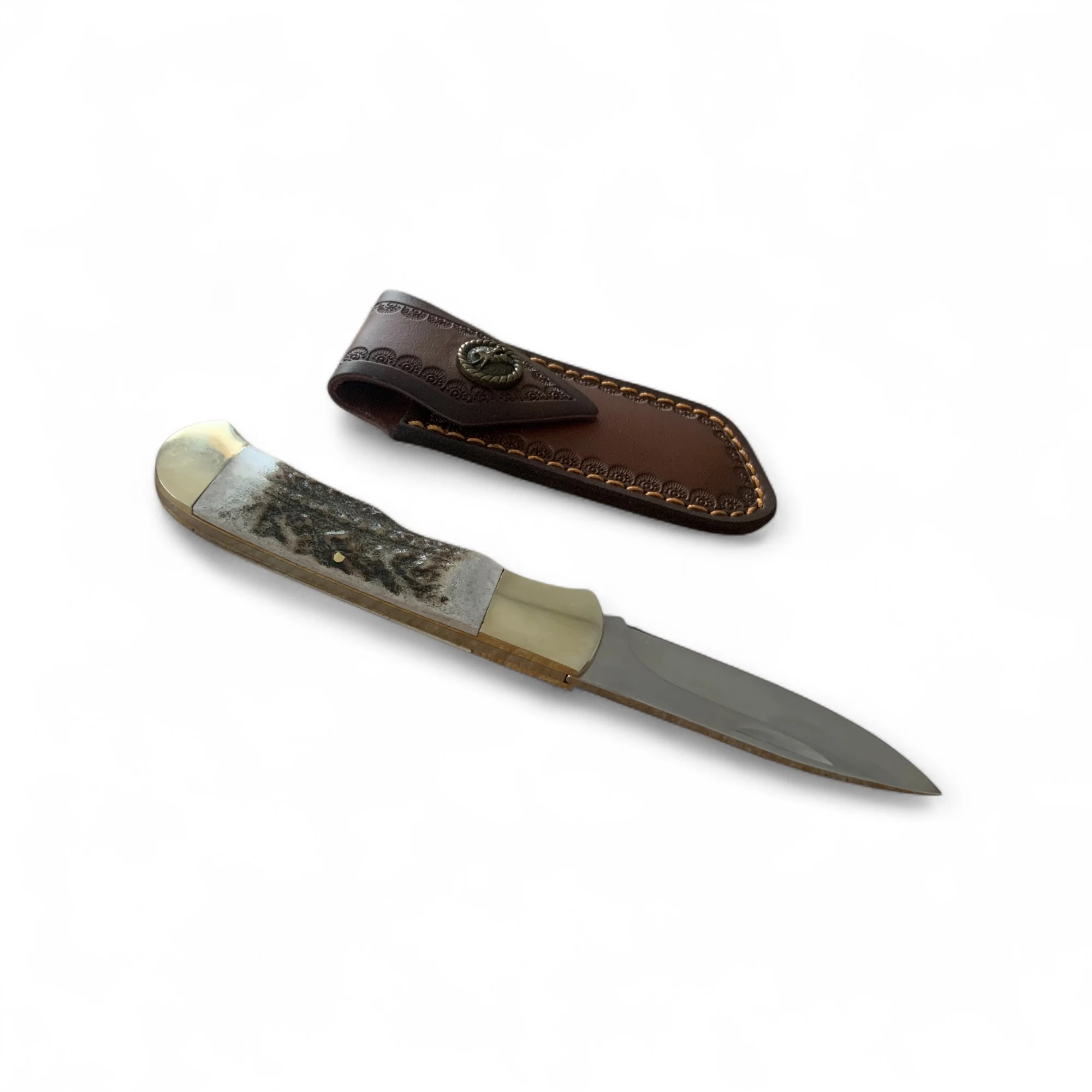 Сгъваем нож Nature’s Edge Elk Horn 195, дръжка от еленов рог Сгъваем нож Nature's Edge Elk Horn 195, дръжка от еленов рог - Image 6