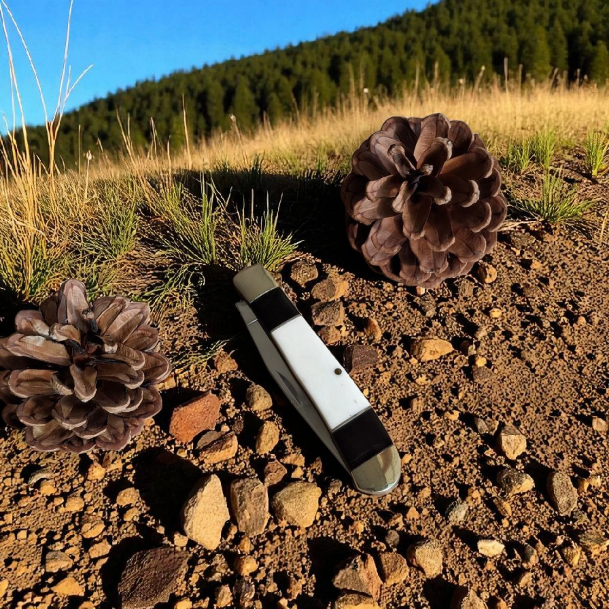 Сгъваем нож Nature’s Edge Desert Ivory, 18.5 см 65Х13 стомана Сгъваем нож Nature's Edge Desert Ivory, 18.5 см 65Х13 стомана - Image 7
