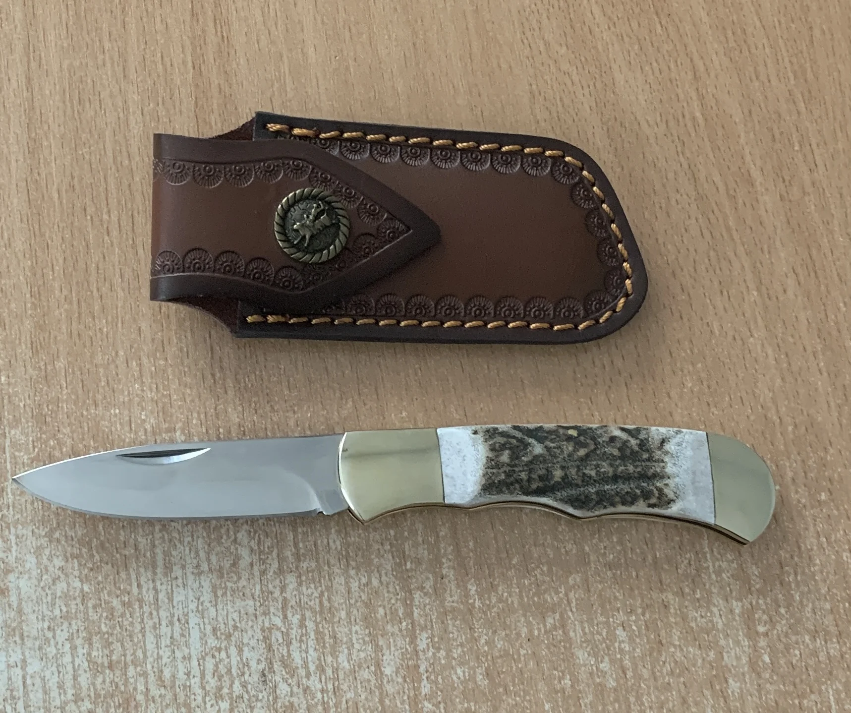 Сгъваем нож Nature’s Edge Elk Horn 195, дръжка от еленов рог Сгъваем нож Nature's Edge Elk Horn 195, дръжка от еленов рог - Image 8