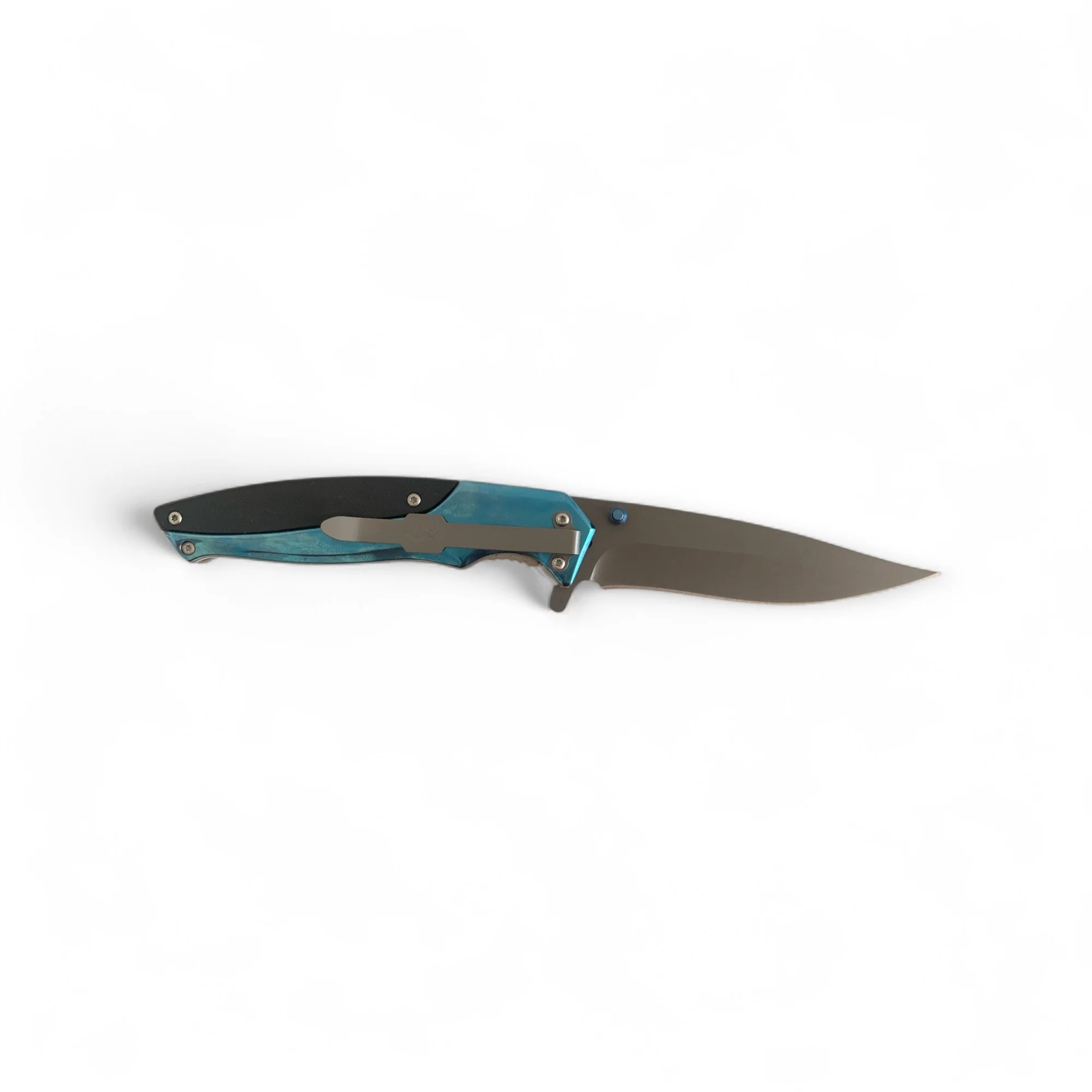 Сгъваем нож Browning Blue Steel, 440C стомана, синя дръжка 440C стомана