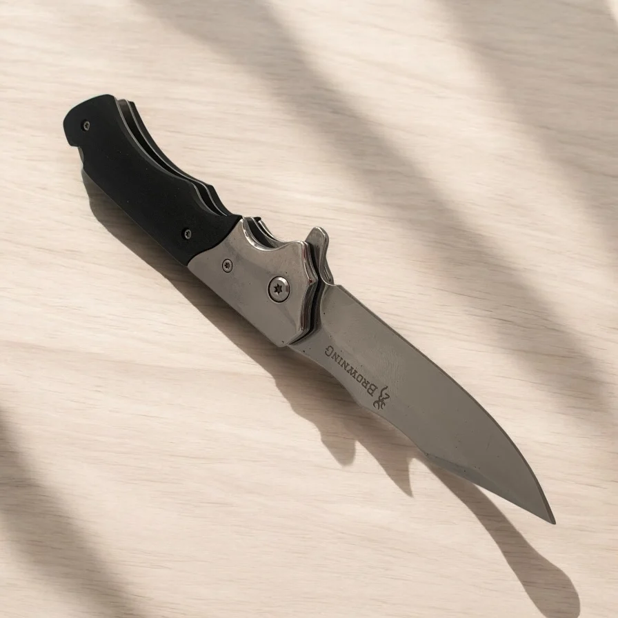 Сгъваем нож Browning Silver Edge, 440C стомана, 20 см дължина 440C стомана
