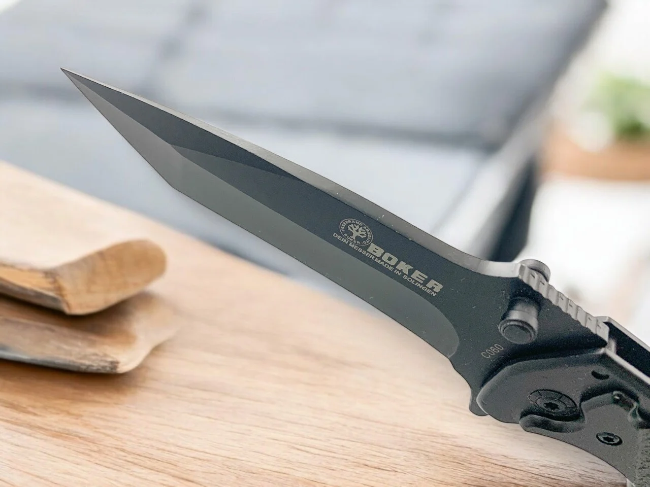 Сгъваем нож Boker C060, антирефлекторно черно покритие антирефлекторно черно покритие