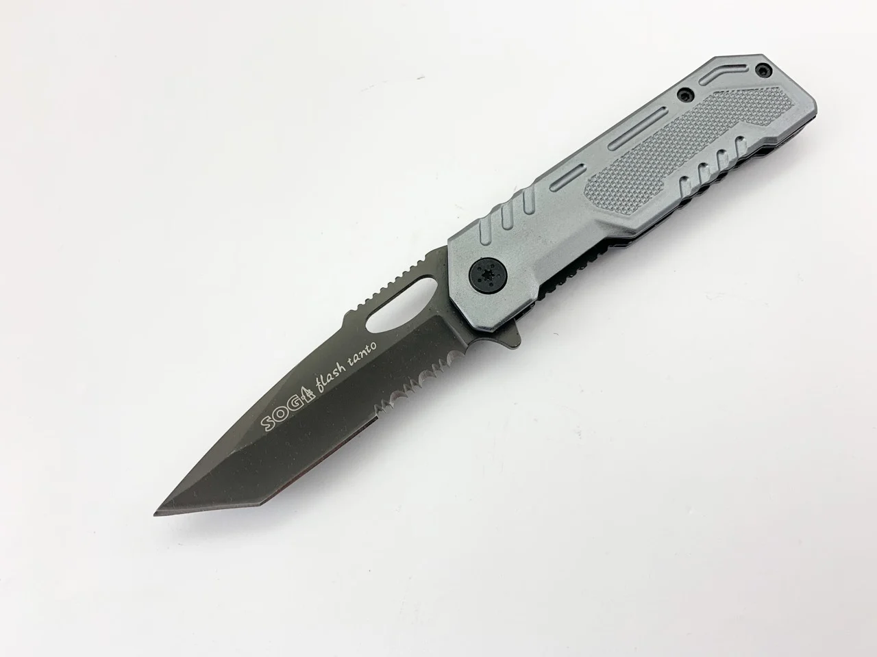 Сгъваем нож Sog Flash Tanto, частично серетирано острие Сгъваем нож Sog Flash Tanto